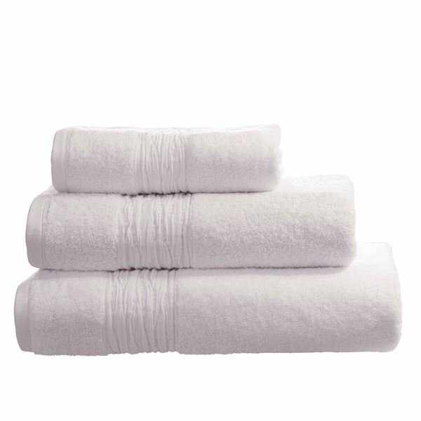 Lazy Linen Towel - White